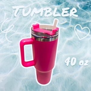 40 oz Pink Tumbler - NWOT